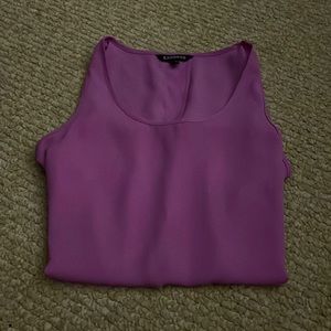 Open back tank top